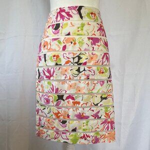 Ann Taylor Floral Print Skirt